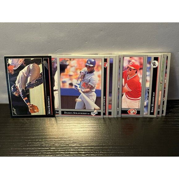 Leaf Baseball cards 1992 edition series 1 Gold set of 15 MLB - Picture 3 of 6